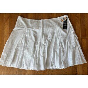 NWT INC International Concepts Womens Size 24W White Full Skirt Cotton